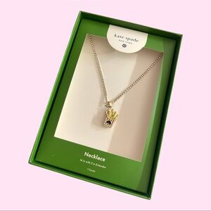 Kate Spade Gold French Fry Necklace